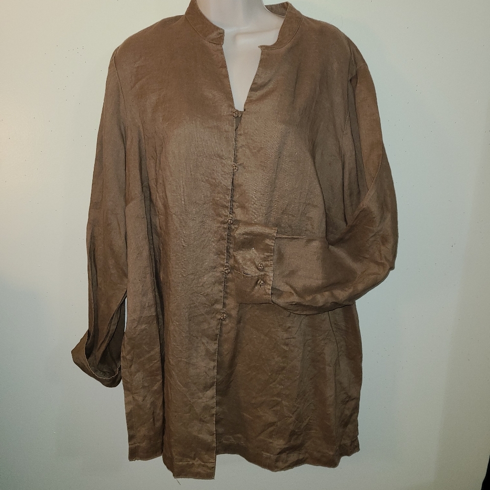 Asian-inspired jacket/blouse